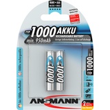 Ansmann Micro AAA NiMH 1000mAh, 2er-Pack (5030892)