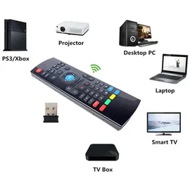 bolwins Q97C AirMouse Tastatur Maus Schwarz Android / Windows