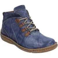 Josef Seibel Neele 57,Weite G (Normal),Wechselfußbett,Kurzstiefel,uebergangsschuhe,Blau (Ocean-Kombi),37 EU | 37