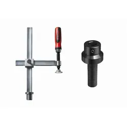 BESSEY Set Spannelement variabel mit 2K-Griff + Adapter 20 mm