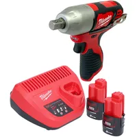 Milwaukee Milwaukee, Bohrmaschine + 2x Akku 2,0 Ah +