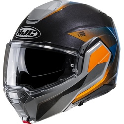 HJC i100 Beston Helm, zwart-oranje, XL