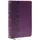 Thomas Nelson KJV Holy Bible: Large Print Single-Column with 43,000 End-of-Verse Cross References, Purple Leathersoft, Personal Size, Red Letter, Comfort Print: King James Version: Holy Bible, King James Version