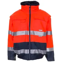Planam Warnschutz Comfortjacke orange/marine