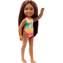 MATTEL GLN73 GHV56 Barbie Chelsea Beach Puppe (afro-amerikanisch)