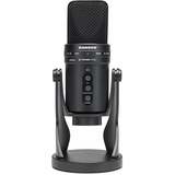 Samson G-Track Pro - Professional USB Microphone with Audio Interface - Black