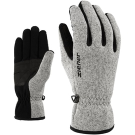 Ziener Erwachsene IMAGIO glove multisport Freizeit- / Funktions- / Outdoor-Handschuhe | atmungsaktiv, gestrickt, grau (grey melange), 9.5