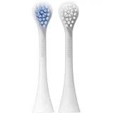 Curaprox Hydrosonic Bürstenköpfe Sensitive Duo - Für sanfte Zahnfleischpflege & tägliche Reinigung/Schallzahnbürsten-Ersatzköpfe, 2er Pack/Hergestellt in der Schweiz
