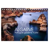 Calvendo Algarve - Portugals goldene Küste (Tischkalender 2026 DIN