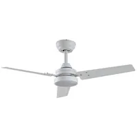 LINDBY LED-Deckenventilator Aerallo, weiß, CCT, leise