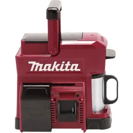 Makita DCM 501 SG2AR Akku Kaffeemaschine 12 V max. / 18 V Rot + 2x Akku 6,0 Ah + Ladegerät