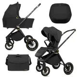 Babylux Kinderwagen 2in1 Schwarz