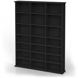 Vicco CD-Regal Jukebox, Schwarz, 105.4 x 136 cm)