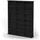 Vicco CD-Regal Jukebox, Schwarz, 105.4 x 136 cm)