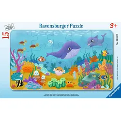 Tierkinder unter Wasser