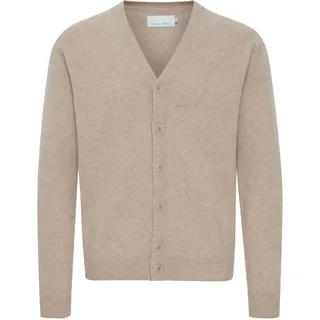 CASUAL FRIDAY Strickjacke mit Knopfleiste Modell 'Karl', - Beige