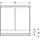 Geberit One 90 cm Aluminium eloxiert mit ComfortLight