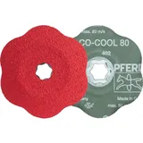 pferd tools COMBICLICK Keramikkorn Fiberscheibe Ø125mm CO-COOL80 CONTOUR für Konturen