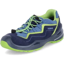Lowa Robin Evo GTX Lo Kinder navy/limone 33