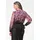 GOLDNER Florale Printbluse mit V-Ausschnitt Schwarz 19