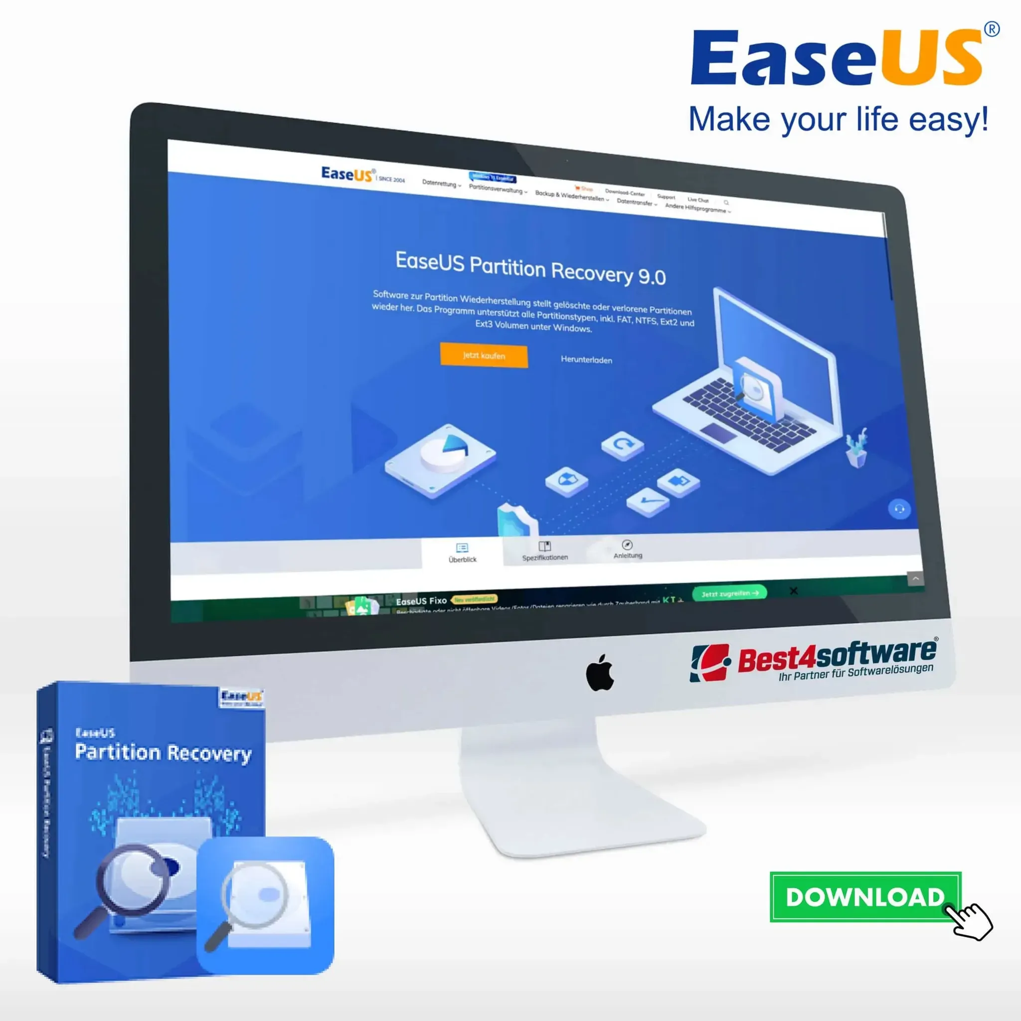 EaseUS Partition Recovery