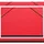 Clairefontaine 10x Zeichenmappe mit Gummizug 37x52 cm - Rot 144705C