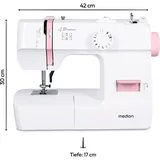 Medion Nähmaschine SM70 (MD 11179), Nähmaschine, Rosa
