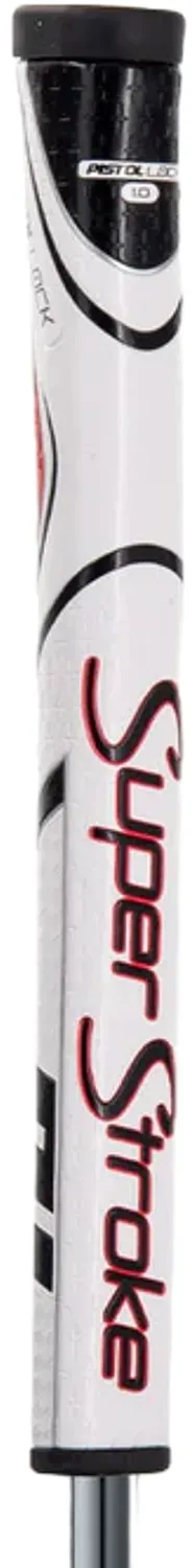 Super Stroke Puttergriff Pistol Lock 1.0, weiß/rot