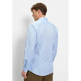 Olymp Langarmhemd Slim Fit Blau 42