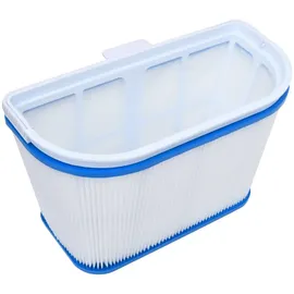 vidaXL Poolroboter Edelstahl 0,48 m x 0,70 m