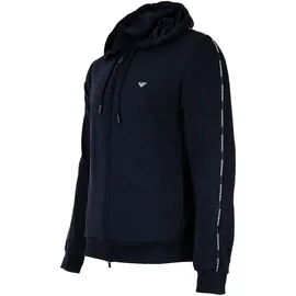 Emporio Armani Basic Terry Sweatjacke Herren Blau L