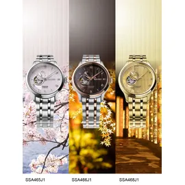 Seiko Presage Automatik Offenes Herz Japanese Garden" SSA468J1