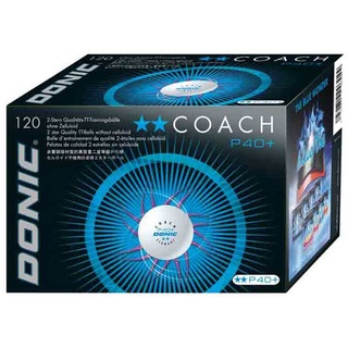 DONIC Ball Coach P40+ ** 120er Optionen St, orange