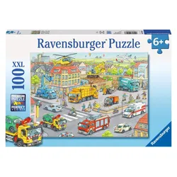 Ravensburger Puzzle - Fahrzeuge in der Stadt, 100 XXL-Teile