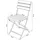 [en.casa] Lillestrøm Klappstuhl 81 x 58 x 46 cm dunkelbraun 2 St.