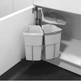 Vauth-Sagel Abfallcenter Nr. 2 18 l Grau