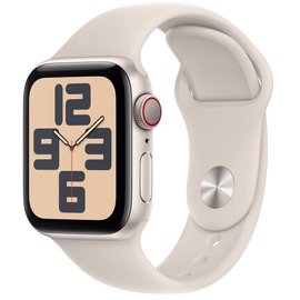 Apple Watch SE GPS 40 mm Aluminiumgehäuse polarstern, Sportarmband polarstern M/L