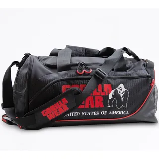 Gorilla Wear Jerome Gym Bag - schwarz/rot - Schwarz