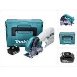 Makita DCC 500 G1J Akku Diamantschneider 18 V 125 mm Brushless + 1x Akku 6,0 Ah + Makpac - ohne Ladegerät