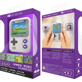 My Arcade Gamer Mini Classic Gray & Purple