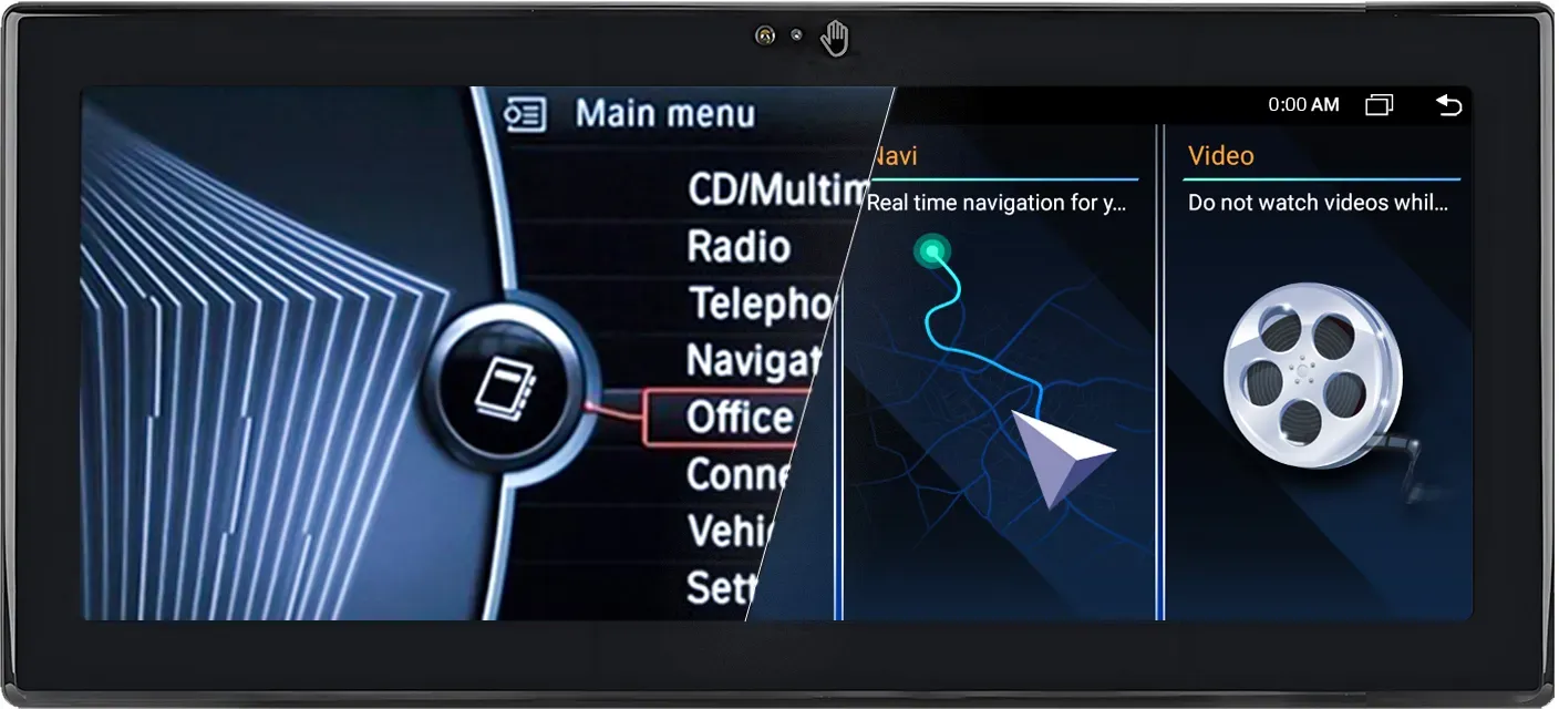Junsun CarPlay für BMW 1 Series E81 E82 E87 E88 CIC CCC Android Display - 1 Series CIC - 8+256GB