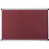 Bi-Office Pinnwand Feuerhemmend 120,0 x 90,0 cm Textil rot