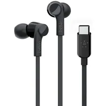 Belkin Rockstar Kopfhörer USB-C schwarz