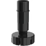 CAMAR Sockelverstellfuß Unico 70 mm Kunststoff Schwarz ø CAMAR