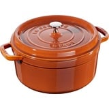 Staub Cocotte 24 cm rund zimt