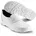 Arbeitsschuh Slipper Weiß-47 Schwarz 47