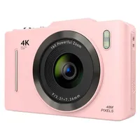 Kinderkamera - Digitalkamera - 7,1 cm Display - 4K Video - CCD Sensor - Für Kinder & Schüler - Pink