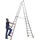 siedra-leitern Siedra Teleskopleiter 8 Sprossen