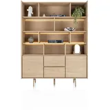 Xooon Valgard Buffet 160 cm 2-Türen/LED - Braun