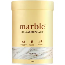 marble Kollagen Pulver aus Weidehaltung Vanille 0.5 kg Schwarz 